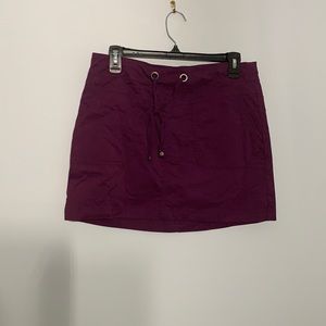 Purple Skirt with Pockets
